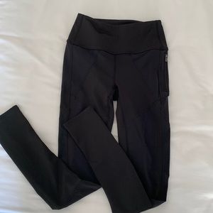 Free People black Leggings size XS